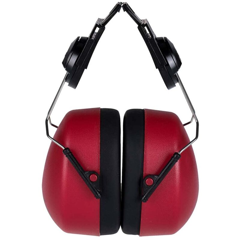 Image of Portwest Clip On Ear Protector Taglia: Taglia unica, Colore: Rosso, PW42RER