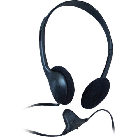 Cuffie Stereo per Tv Karma Italiana HP 1096TV Auricolari Nero