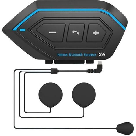 Cuffie universali per casco da moto con microfono, cuffie impermeabili