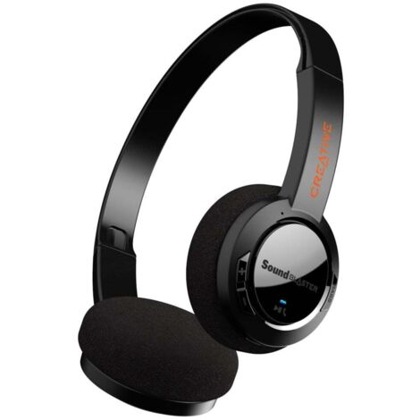 Cuffie wireless Bluetooth 5.0 Creative JAM V2 Sound Blaster, nere