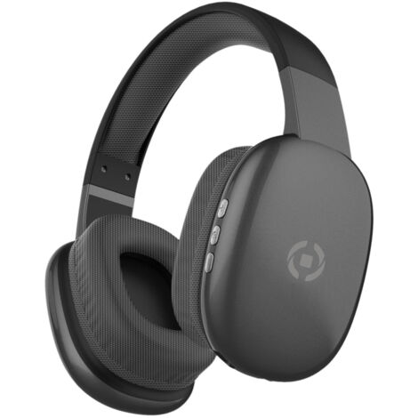 Cuffie Wireless Supra-auricolari Nere Freebeat, Senza Fili e Comode