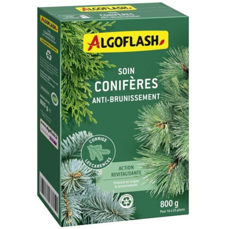 Cuidado de Coníferas anti-amarillamiento - ALGOFLASH NATURASOL NATURASOL - 800g