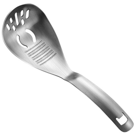 Cuillère à moudre multifonction pour le riz et autres aliments, râpe à ail et gingembre, un ustensile de cuisine idéal pour cuisiner et mélanger à la maison.