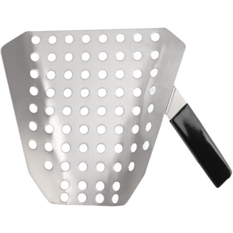 Cuillère à Popcorn Ergonomique en Acier Inoxydable, Poignée Unique pour Saisir Frites et Maïs Soufflé