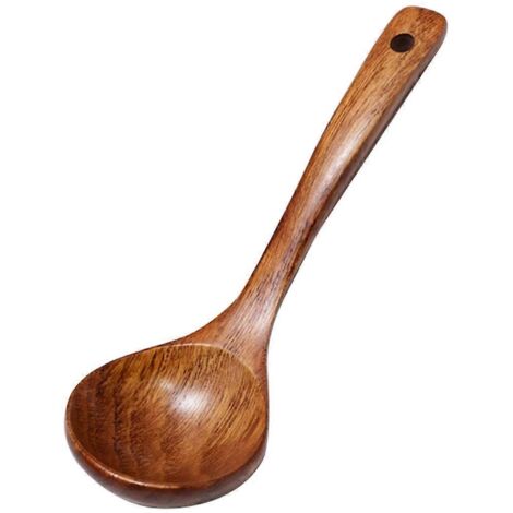 Cuillère à riz, sucre et sel, cuillère à porridge, cuillère en bois naturel pour manger et mélanger