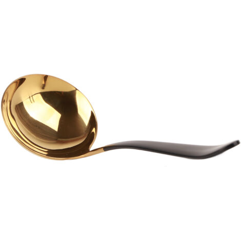 Cuillère à Soupe Ronde en Acier Inoxydable 304 pour Cuisine et Table