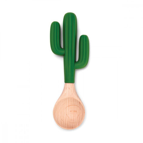Cuillère cactus en bois H13cm PA Design Vert