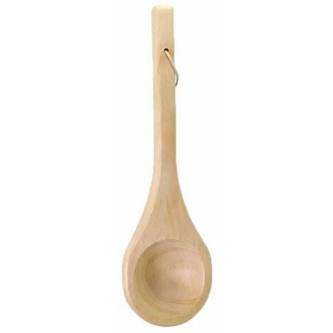 Cuillère de sauna, cuillère à main, cuillère de sauna individuelle, cuillère de sauna en bois, cuillère à eau en bois pour sauna