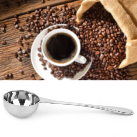 Cuillère Doseuse à Café en Acier Inoxydable, Mesure de Grains de Café pour Barista à Domicile ou Café Professionnel