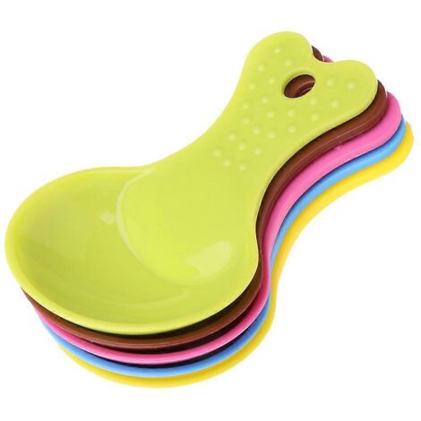 法语标题：Cuillère doseuse en plastique pour nourriture chien et chat, petite pelle de mesure polyvalente pour croquettes et aliments secs.
