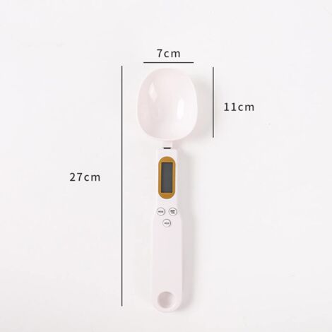 Cuillère doseuse numérique, 500 g/0,1 g. Balance de cuisine multifonctionnelle.