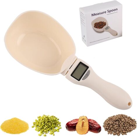 Cuillère doseuse numérique de grande taille, cuillère doseuse électronique avec écran LCD, balance de cuisine de précision