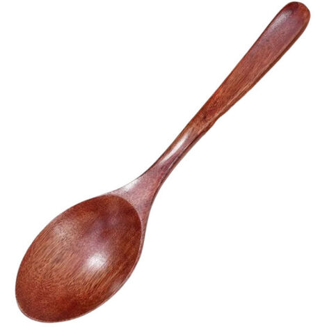 Cuillère EcoWood à long manche – Naturelle, pour cuisiner sans rayer les poêles