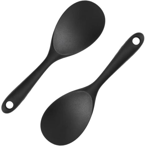 cuillère en Silicone 2pcs, Cuillères à Riz et Purée de Pommes de Terre