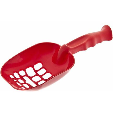 Cuillère Rhea pour le nettoyage de la litière pour chats avec forme ovale et trous