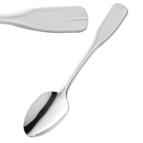 Cuillères à Moka Pour Restaurant Inox Satiné Lot de 12 Vieux Paris Améfa