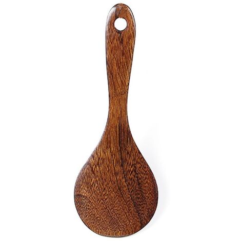 Cuillères de cuisine en bois pour la cuisine Cuillères de cuisine Ustensiles de cuisine Une variété de styles (cuillères à riz)-Fei Yu