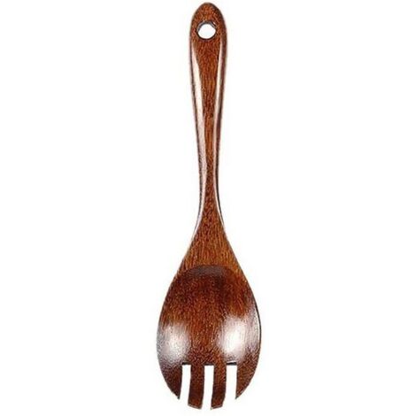 Cuillères de cuisine en bois pour la cuisine Cuillères de cuisine Ustensiles de cuisine Une variété de styles (cuillères à salade)-Fei Yu