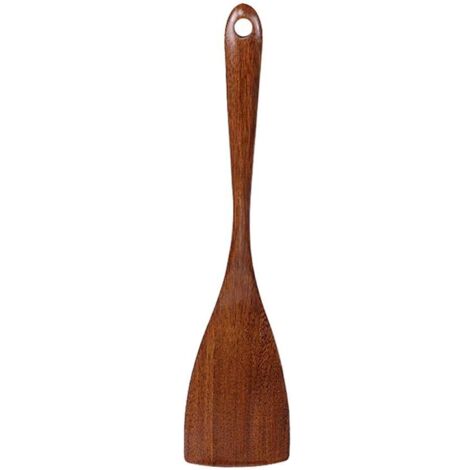 Cuillères de cuisine en bois pour la cuisine Cuillères de cuisine Ustensiles de cuisine Une variété de styles (pelle plate)-Fei Yu