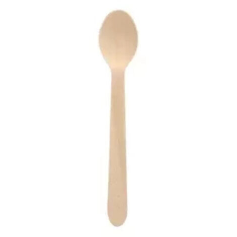 Cuillères en bois 11,0 cm PURE 100 pièces.