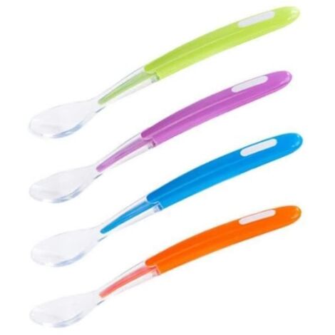 Cuillères pour Enfants en Silicone 1ère étape pour bébé - Générique - Couleur aléatoire