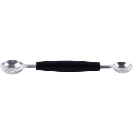 cuillre Pomme Parisienne Double - Cuillre Melon En Inox - Noir