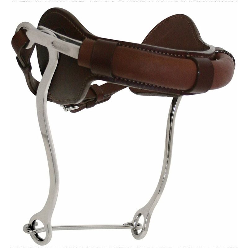 Cuir de hackamore brun