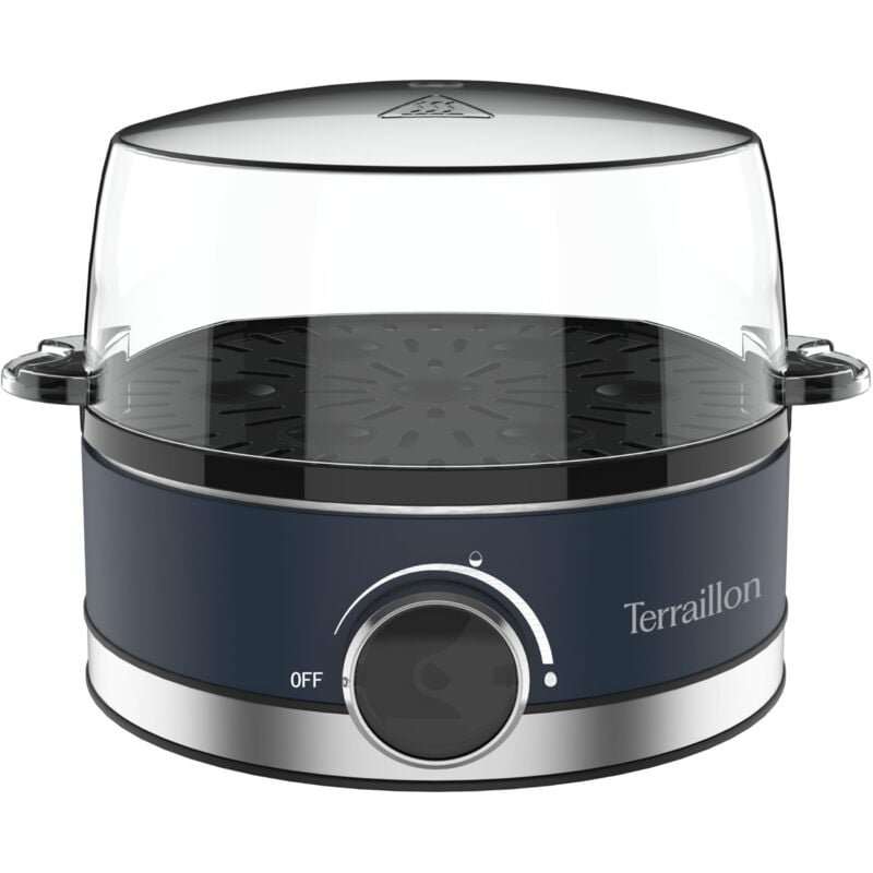 Cuiseur A Oeufs 7 Oeufs Design New Moon Timer Gobelet Plastique Voyant Terraillon 1239141