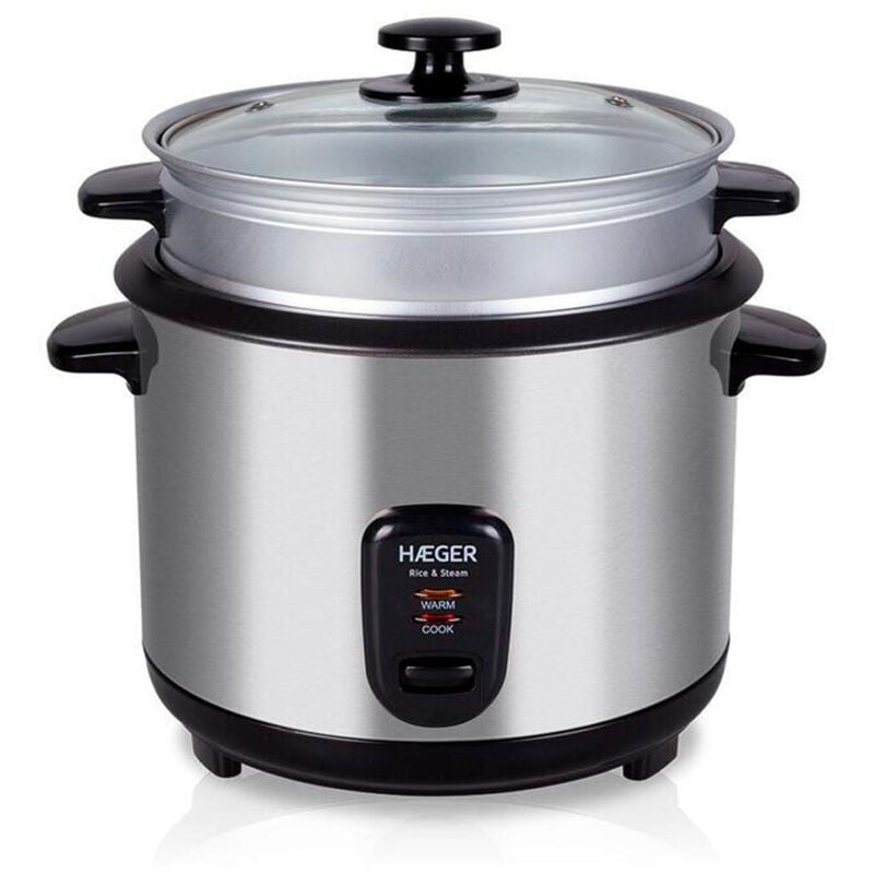 Haeger - Cuiseur de riz RC-18L.001A Gris