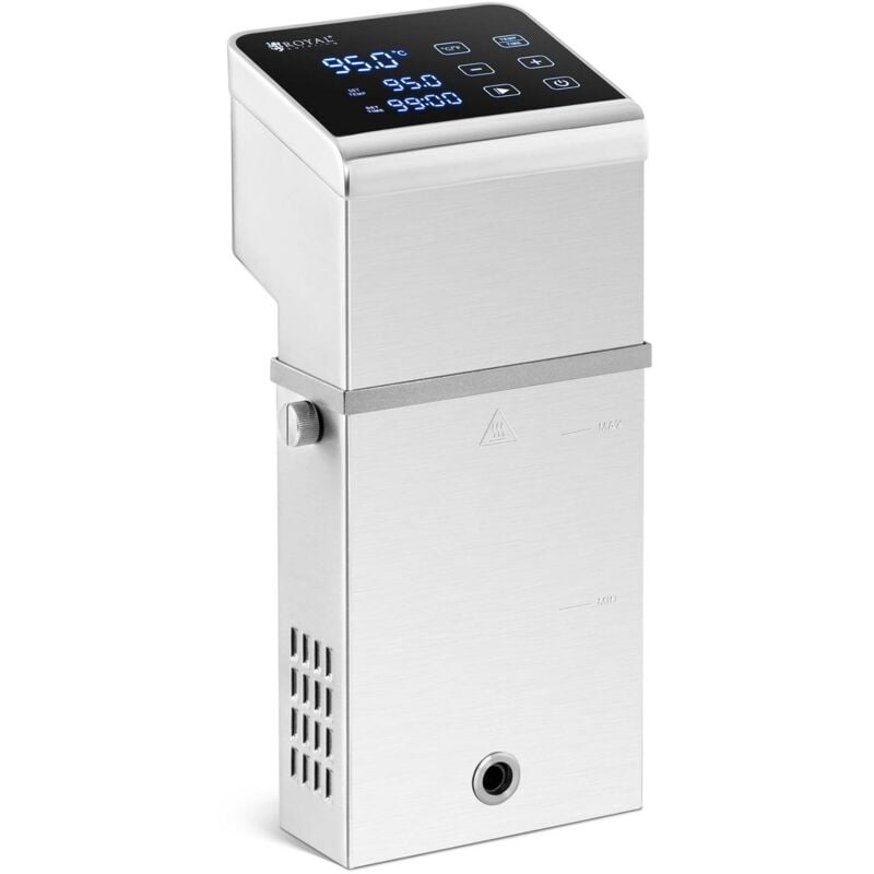 Royal Catering - Cuiseur Sous Vide Inox Cuisson Sous Vide Basse Température Slow Cooker 2300 w