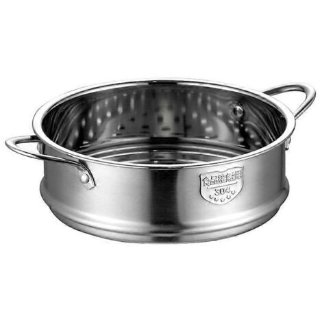 Cuiseur vapeur en acier inoxydable épais de 20 cm