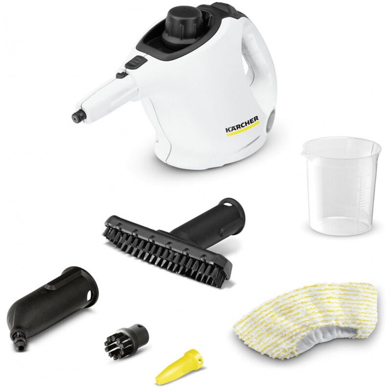 Karcher - kärcher Kärcher Nettoyeur Vapeur sc 1, Pression Vapeur : 3 bar, Temps de Préchauffage : 3 min, Puissance : 1 200 w, Surface : 20 m²,