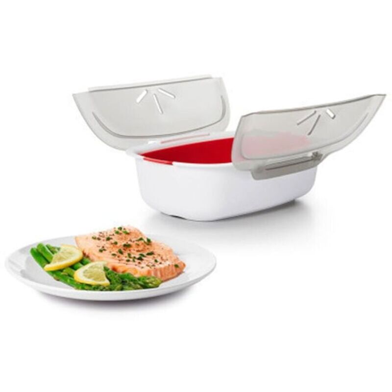 Cuiseur vapeur pour micro-ondes sans BPA résistant à la chaleur PP antiadhésif pour ustensiles de cuisine pour légumes