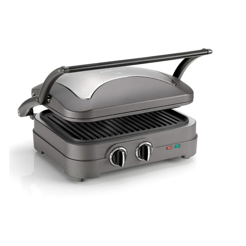 Grill-viande 1600w 1334 cm² acier brossé - Cuisinart - GR47E