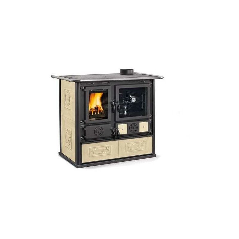 Nordica - Poêle à Bois Nordique Rosetta Liberty 7.2 Kw Parchemin Mod.7013158