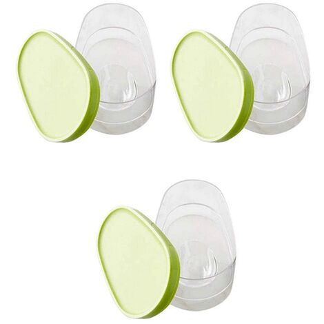 4 économiseurs forme fruits et légumes,Conteneurs stockage d'oignons  Avocado Keeper | Boîte rangement réutilisable pour réfrigérateur pour  conserver