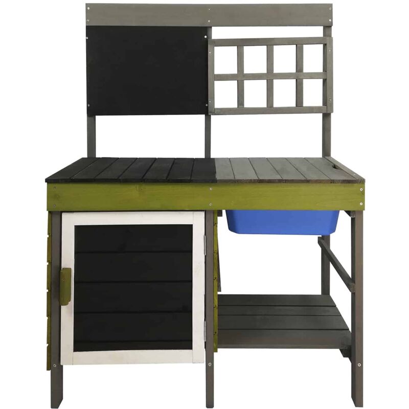 Cuisine Outdoor Toys Irene 33x78x98 cm en Bois pour Enfants