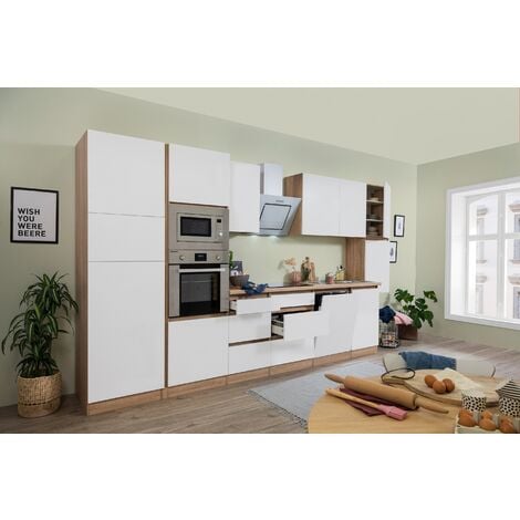 Meuble bas Oke 60 cm pour four et plaque de cuisson - chêne Moderne -  Parisot