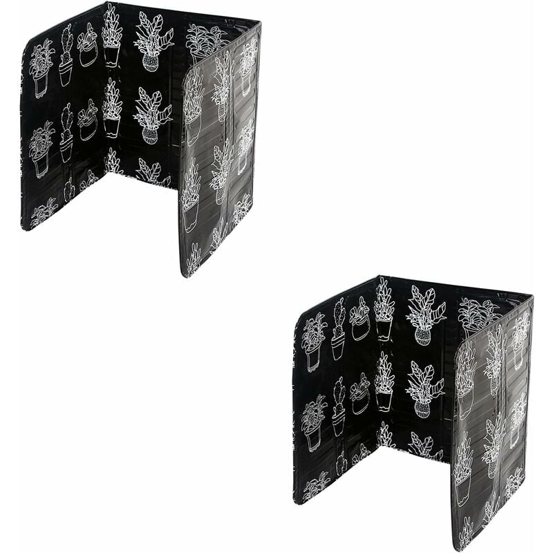Triomphe - Cuisine Plaque Protection Pliable Aluminium Protection anti-éclaboussures pliable Plaque Anti-projections Cuisson Pliable pour Cuisine