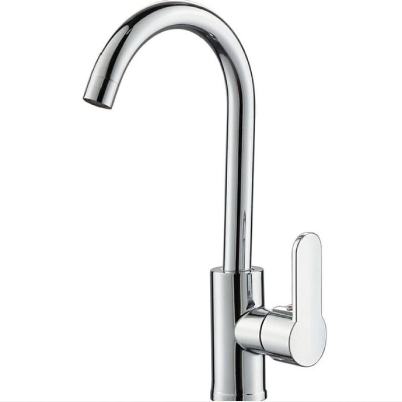 Linghhang - Cuisine robinet d'eau chaude et froide ensemble ménager lavabo en cuivre lavabo rotation universelle