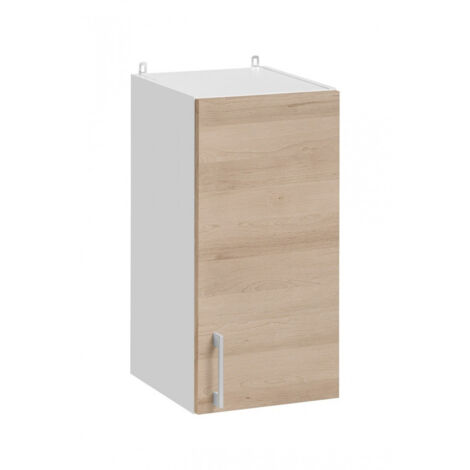 Caisson haut de cuisine ouvert GoodHome Caraway Chêne clair H. 36 cm x l. 40 cm