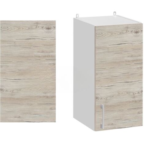 Cuisineandcie – Panneau de finition pour meuble haut – Noyer blanchi – H 60 x P 32 cm – Pour harmoniser les teintes de meubles ECO
