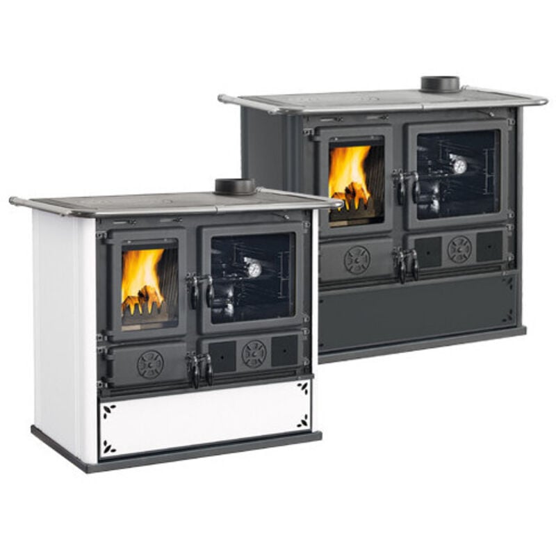 Nordica - Cuisinière à bois Rosa 8,8 Kw Liberty Pergamena modèle 7015214