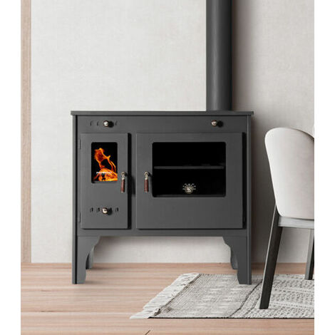 Cuisinière à bois Prometey Eco Retro - 7 kW