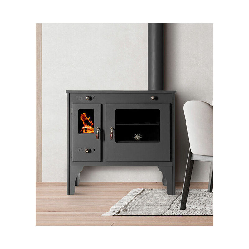 Cuisinière à bois Prometey Retro Eco - 7 kW