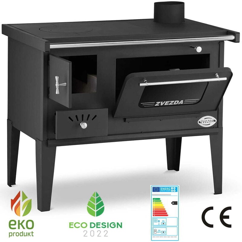 Cuisinière à bois Zvezda Narodna - 6 kw