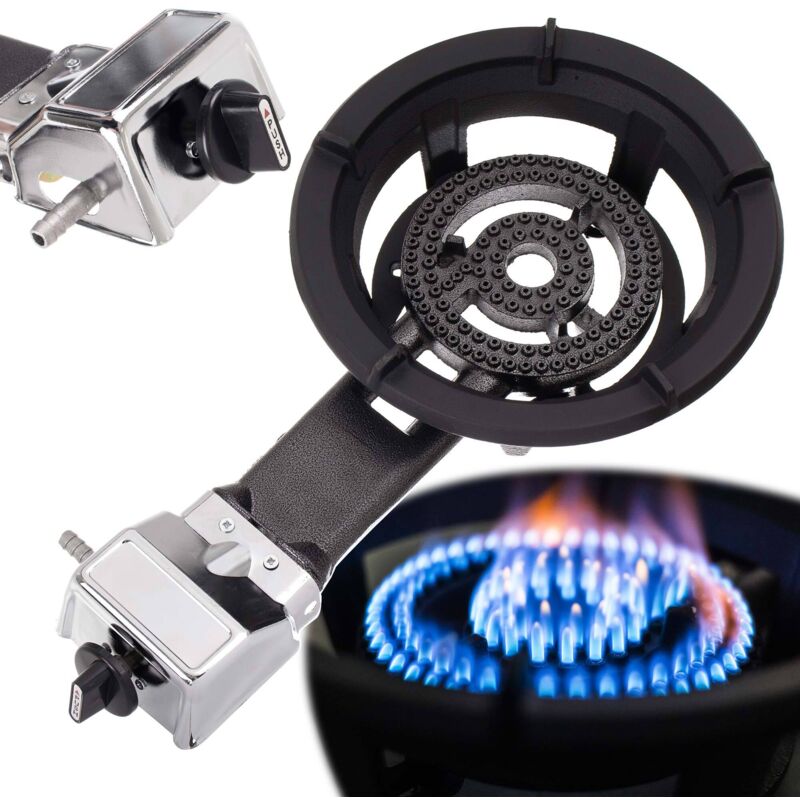 Cuisinière À Gaz Gastronomique En Fonte 8,5 Kw Allumage Piezo