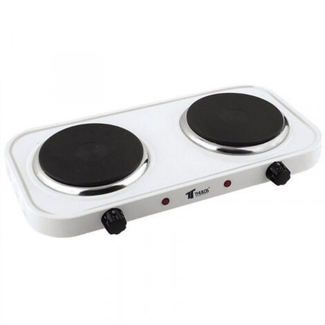 Cuisinière électrique 2 feux 2x1.000w th-ce2000/2p thulos