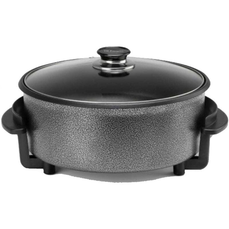 Orbegozo - Cuisinière électrique pz 3090, 30 cm, 1500W, capacité 5 Litres, Couvercle en verre de avec poignée et soupape de sécurité de