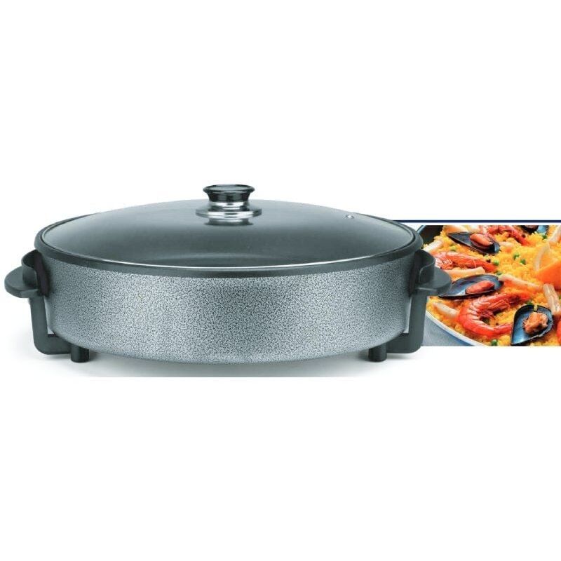 Cuisinière électrique Orbegozo pz 4270, 42 cm, 1500W, capacité 10 Litres, Couvercle en verre de avec poignée et soupape de sécurité de